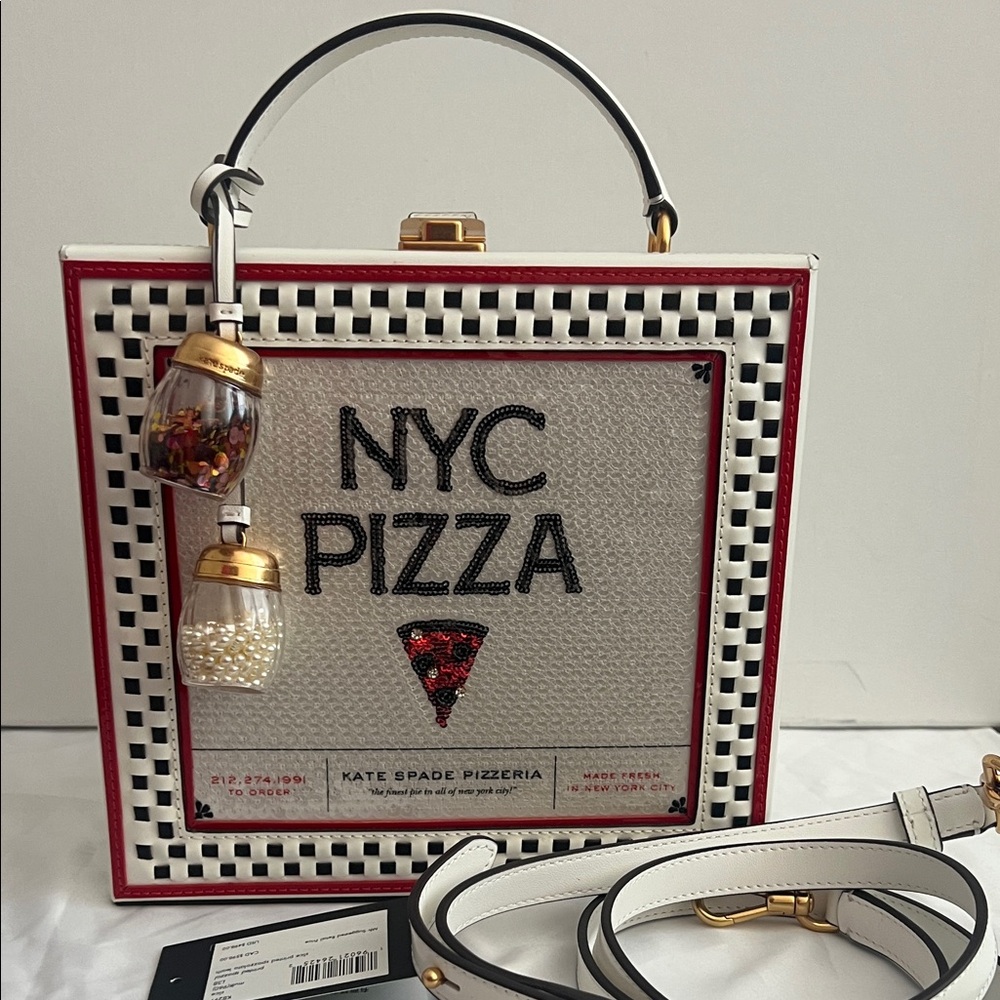 Kate Spade NYC Pizza Box Bag